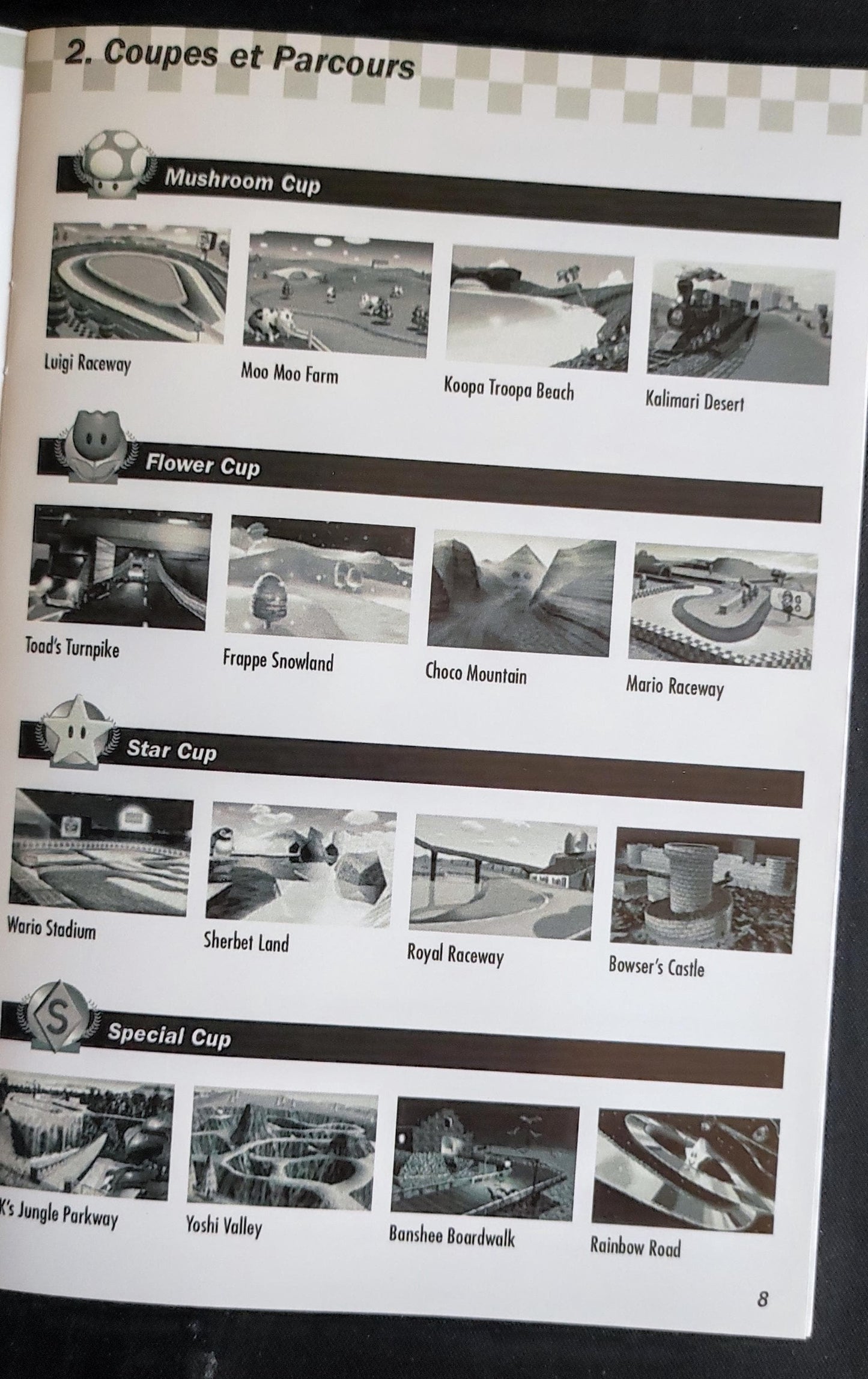 Notice Mario Kart 64 - N64 - Français