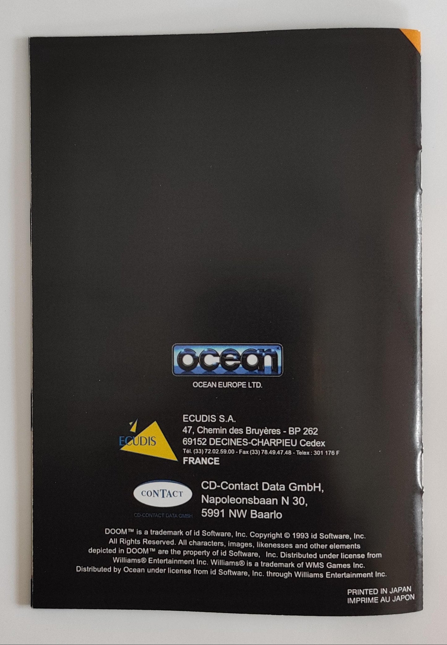 Notice Doom - SNES - Français -