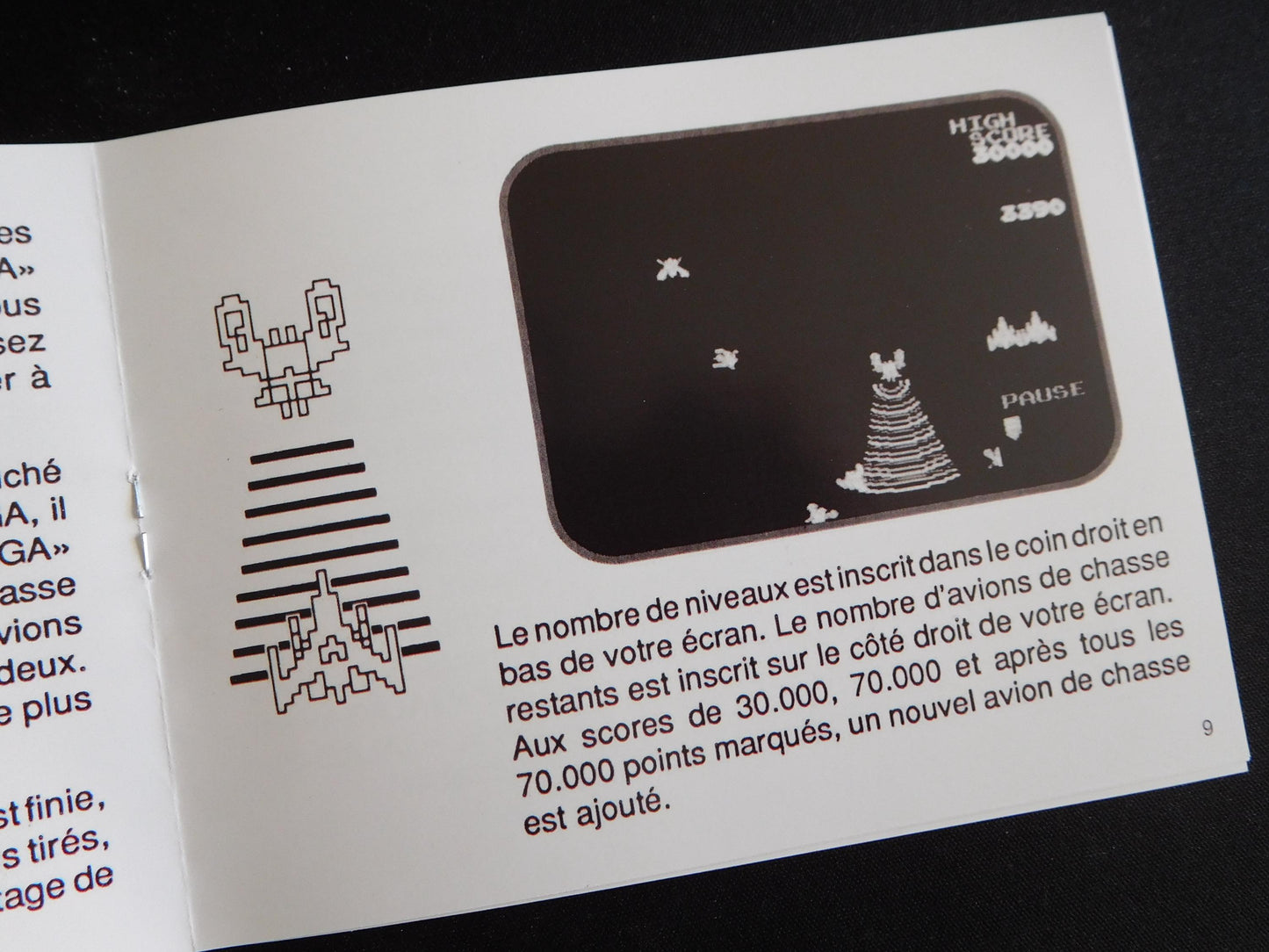 Notice Galaga - NES - Français -