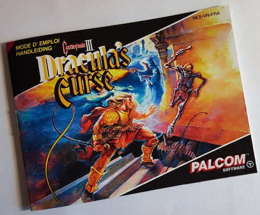 Notice Castlevania III: Dracula's Curse NES - Français -