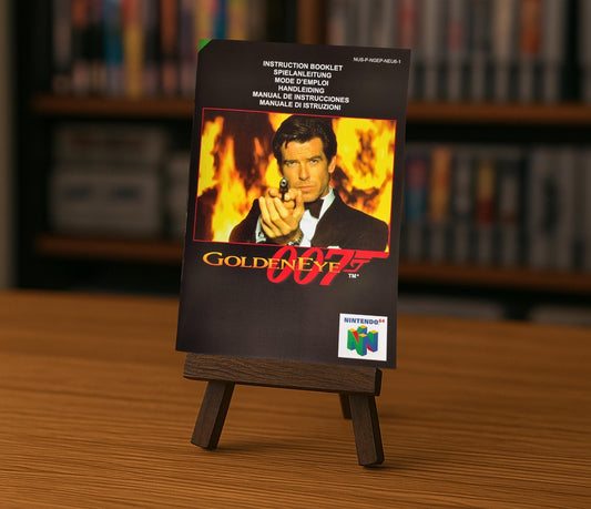 Notice GoldenEye 007 - N64 - Français -