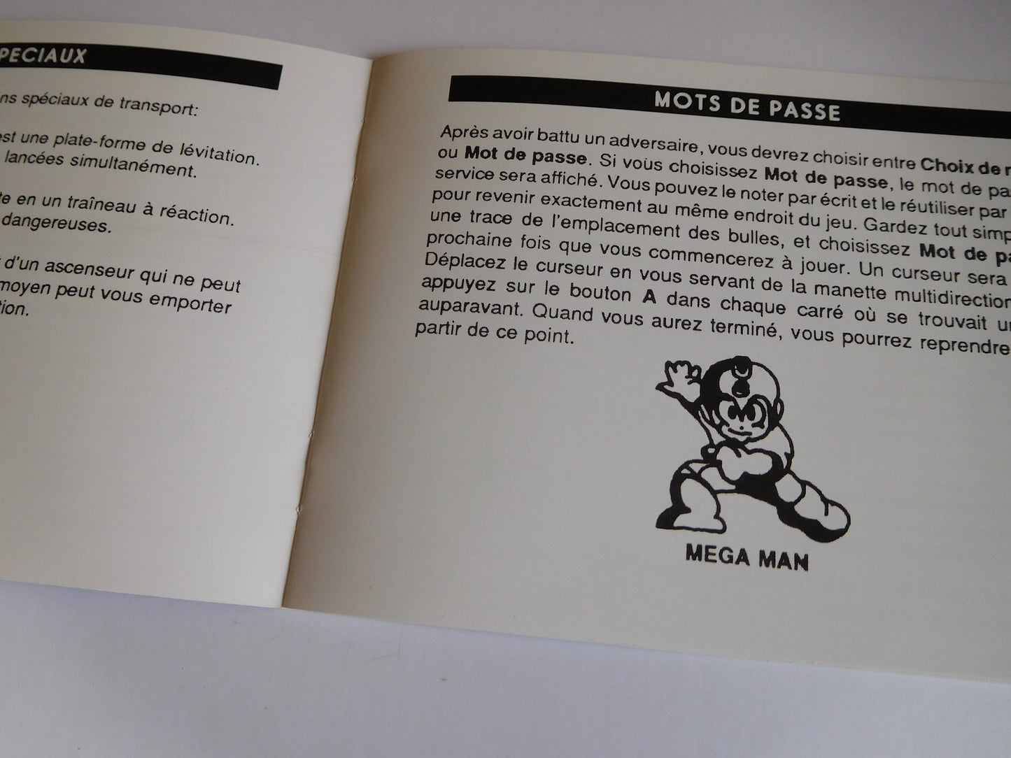 Notice Megaman 2 NES - Français -