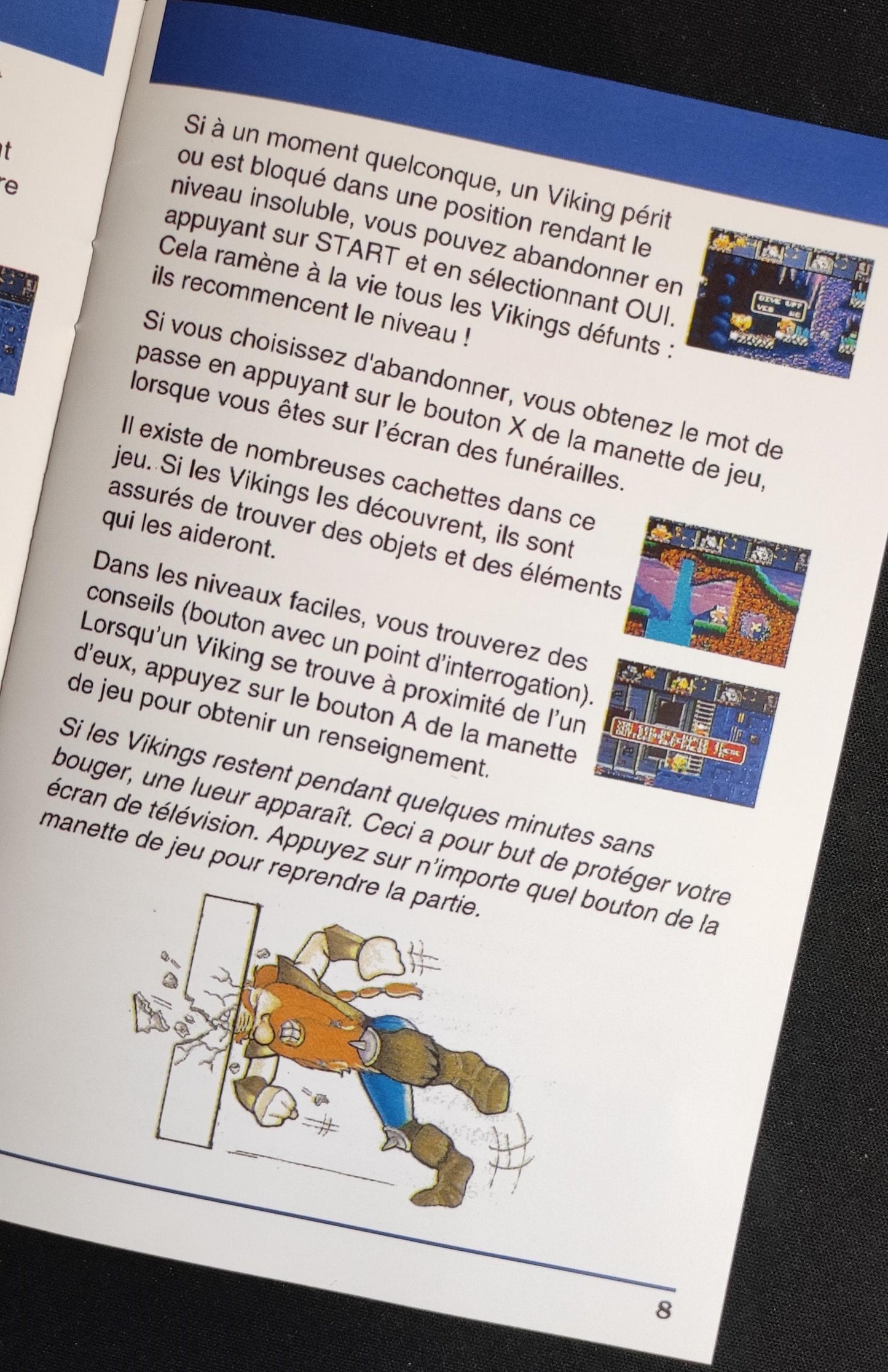 Notice The Lost Vikings SNES - Français -
