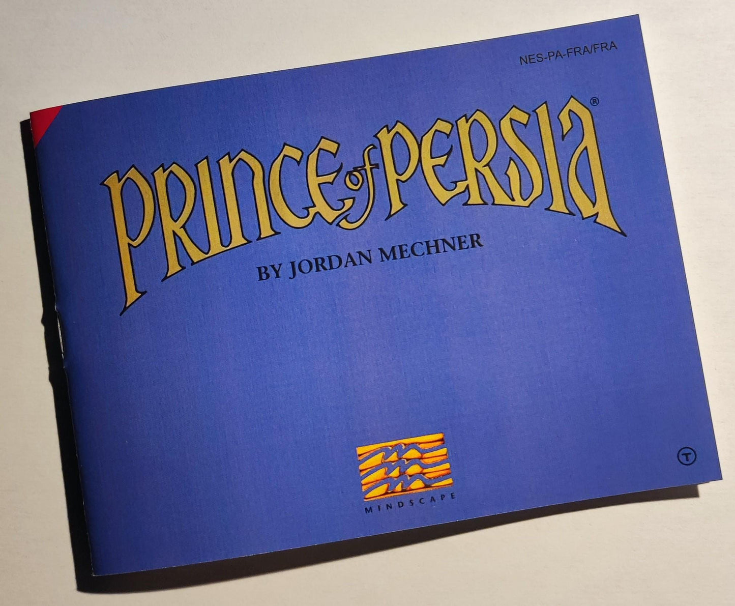 Notice Prince of Persia - NES - Français -
