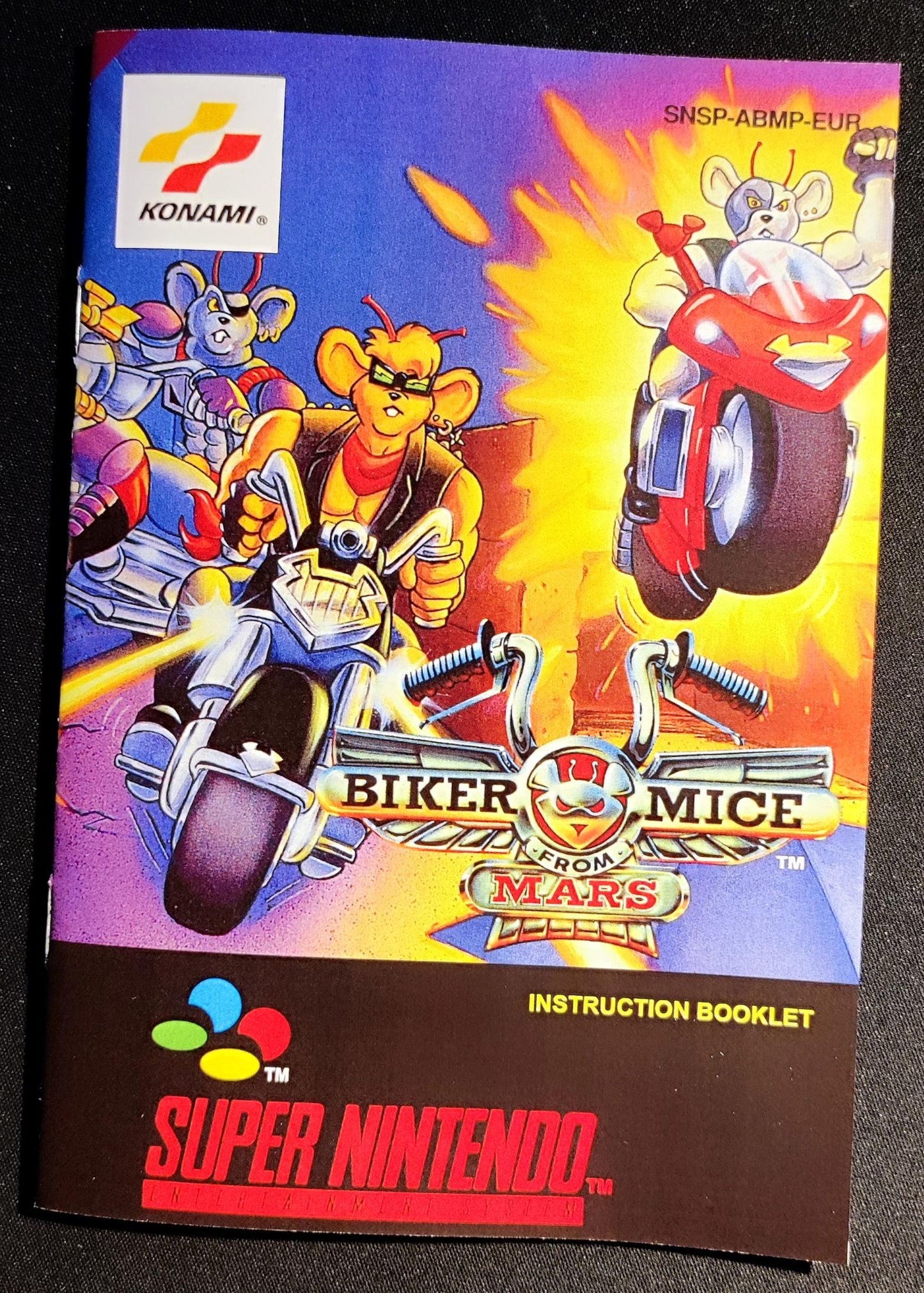 Notice Biker Mice from Mars - SNES - Français -