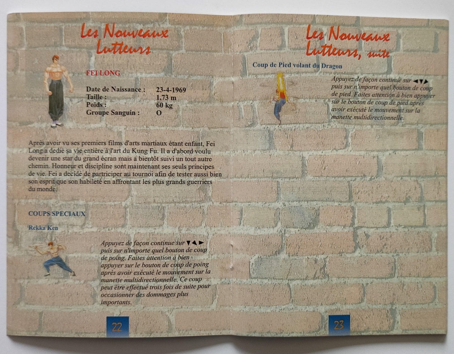 Notice Super Street Fighter II: The New Challengers SNES - Français -