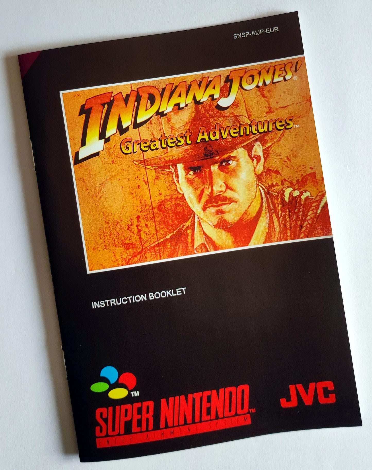 Notice Indiana Jones' Greatest Adventures SNES - Français -