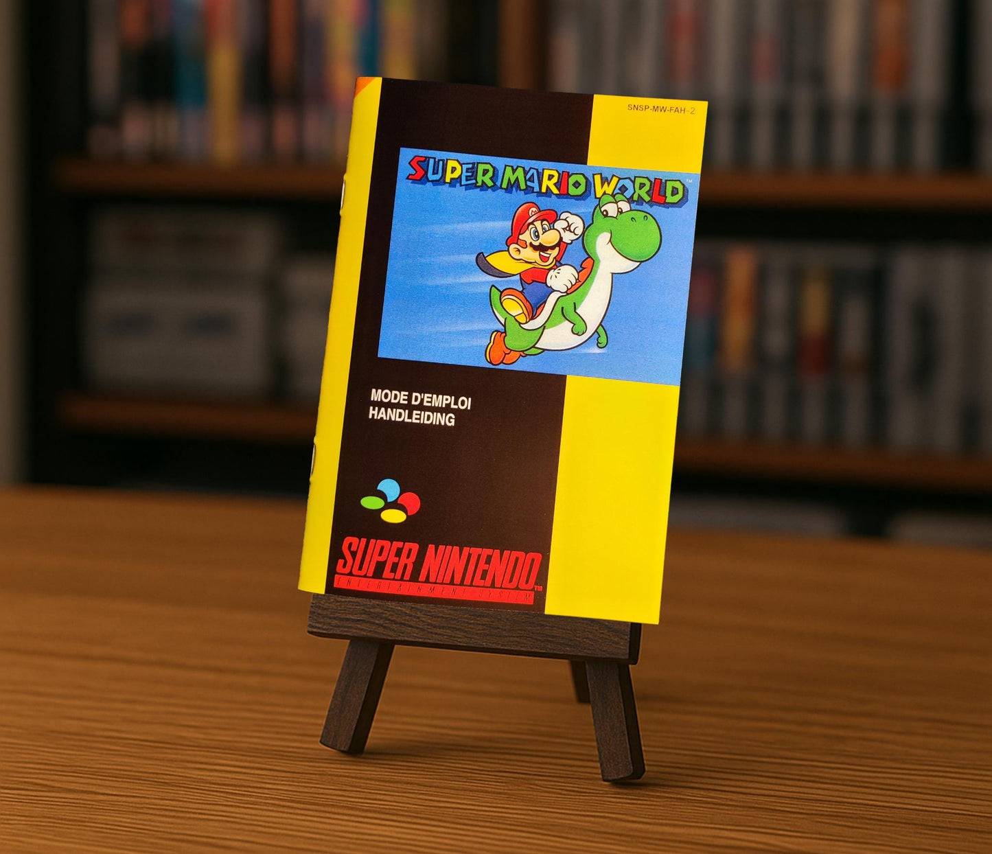 Notice Super Mario World  - SNES - Français -