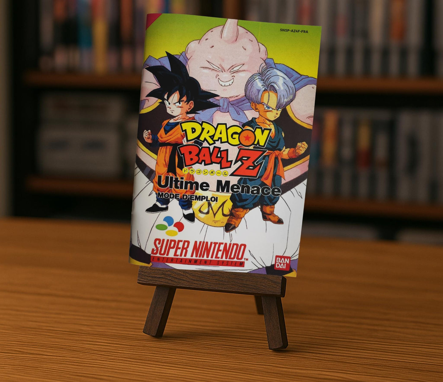 Notice Dragon Ball Z : Ultime Menace SNES - Français -