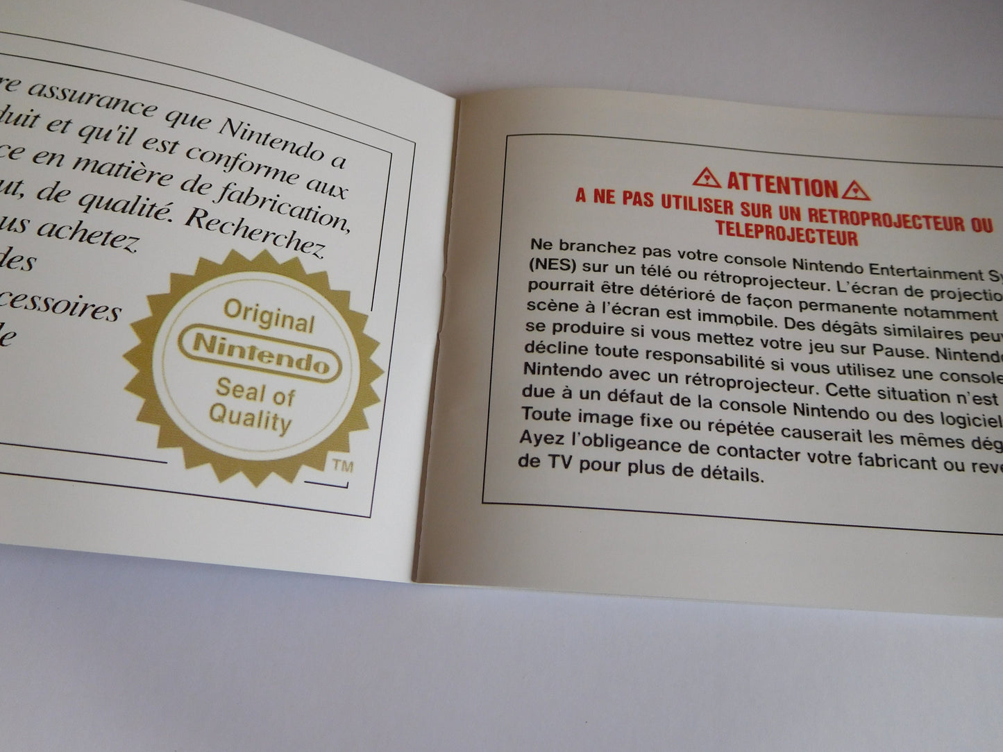 Notice Megaman 5 NES - Français -