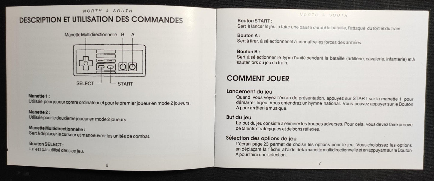 Notice North & South - NES - Français -