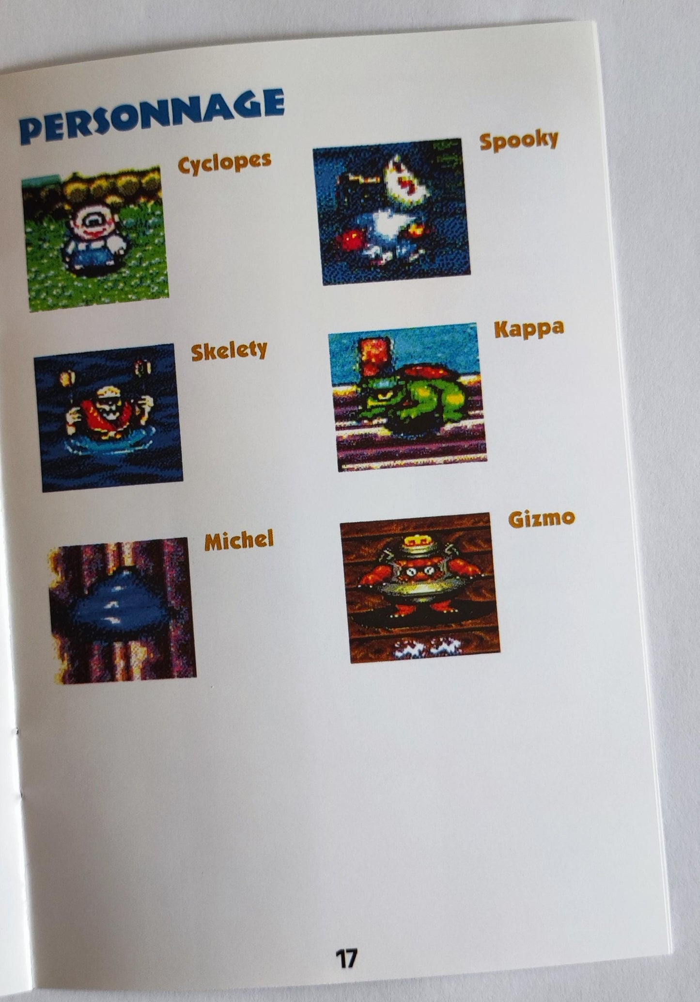 Notice Pocky & Rocky 2 - SNES - Français -