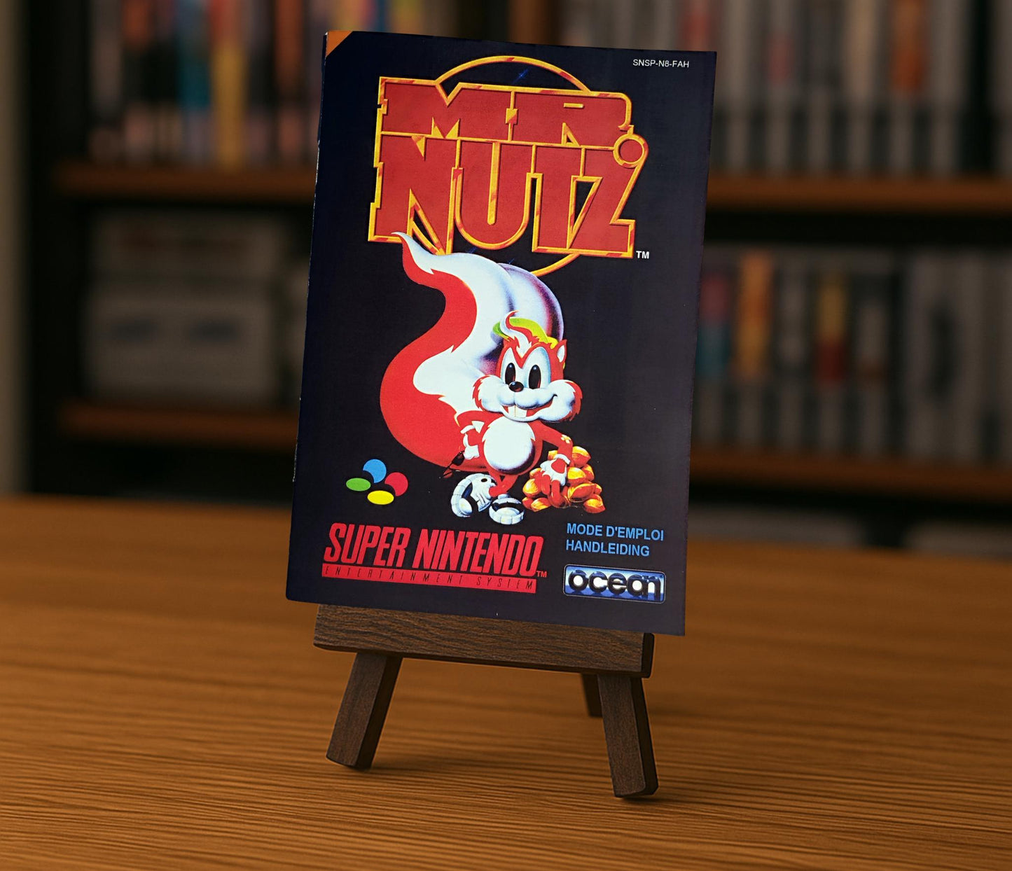 Notice Mr. Nutz - SNES - Français -