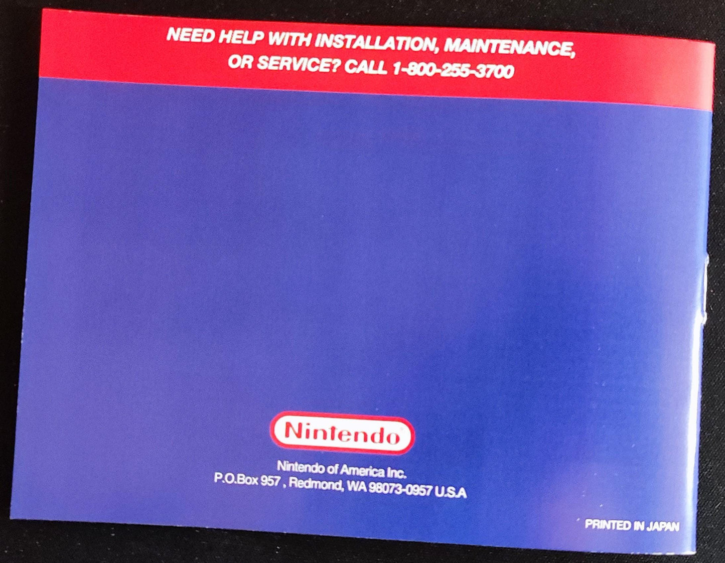 Notice Megaman 6 - NES - Anglais -