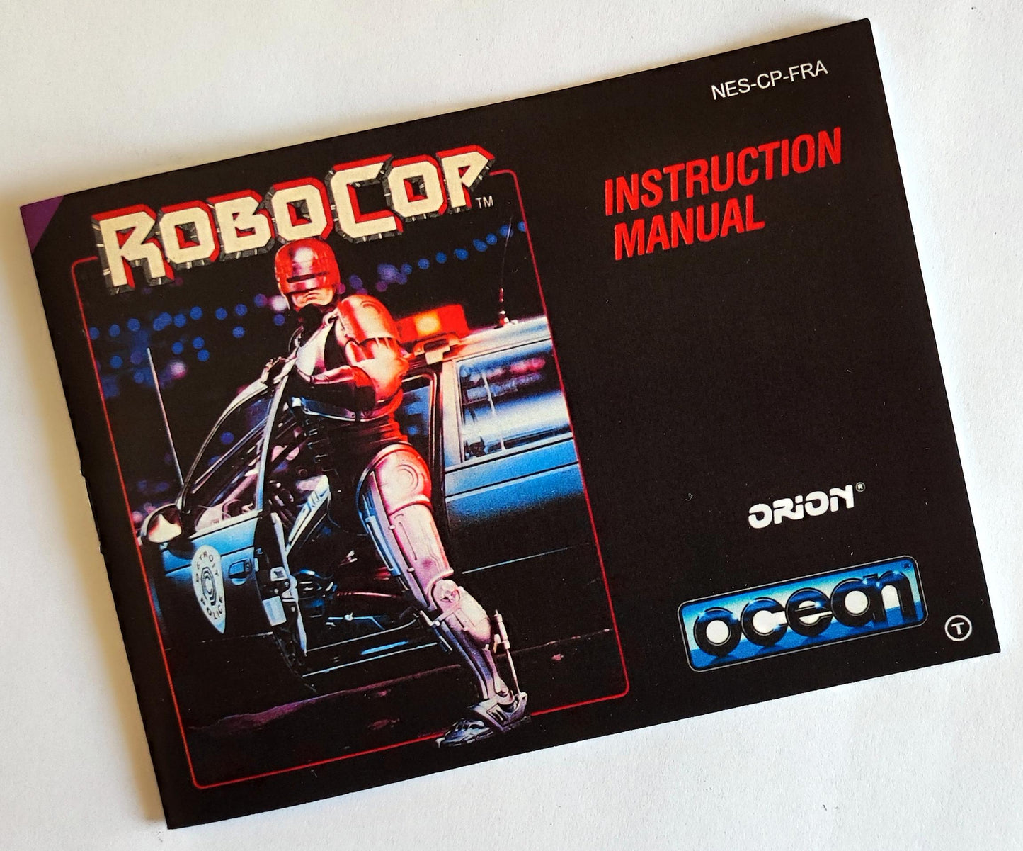 Notice RoboCop NES - Français -