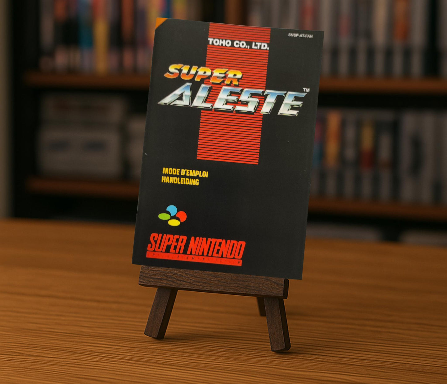 Notice Super Aleste SNES - Français -