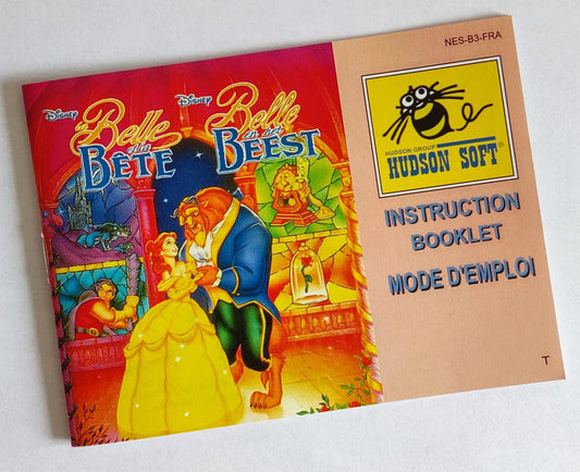 Notice La Belle et la Bête - NES - Français -