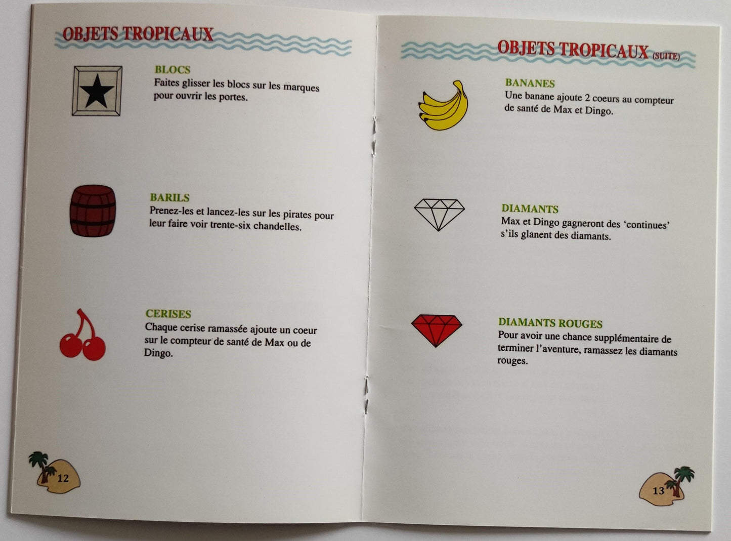 Notice Goof Troop SNES - Français -