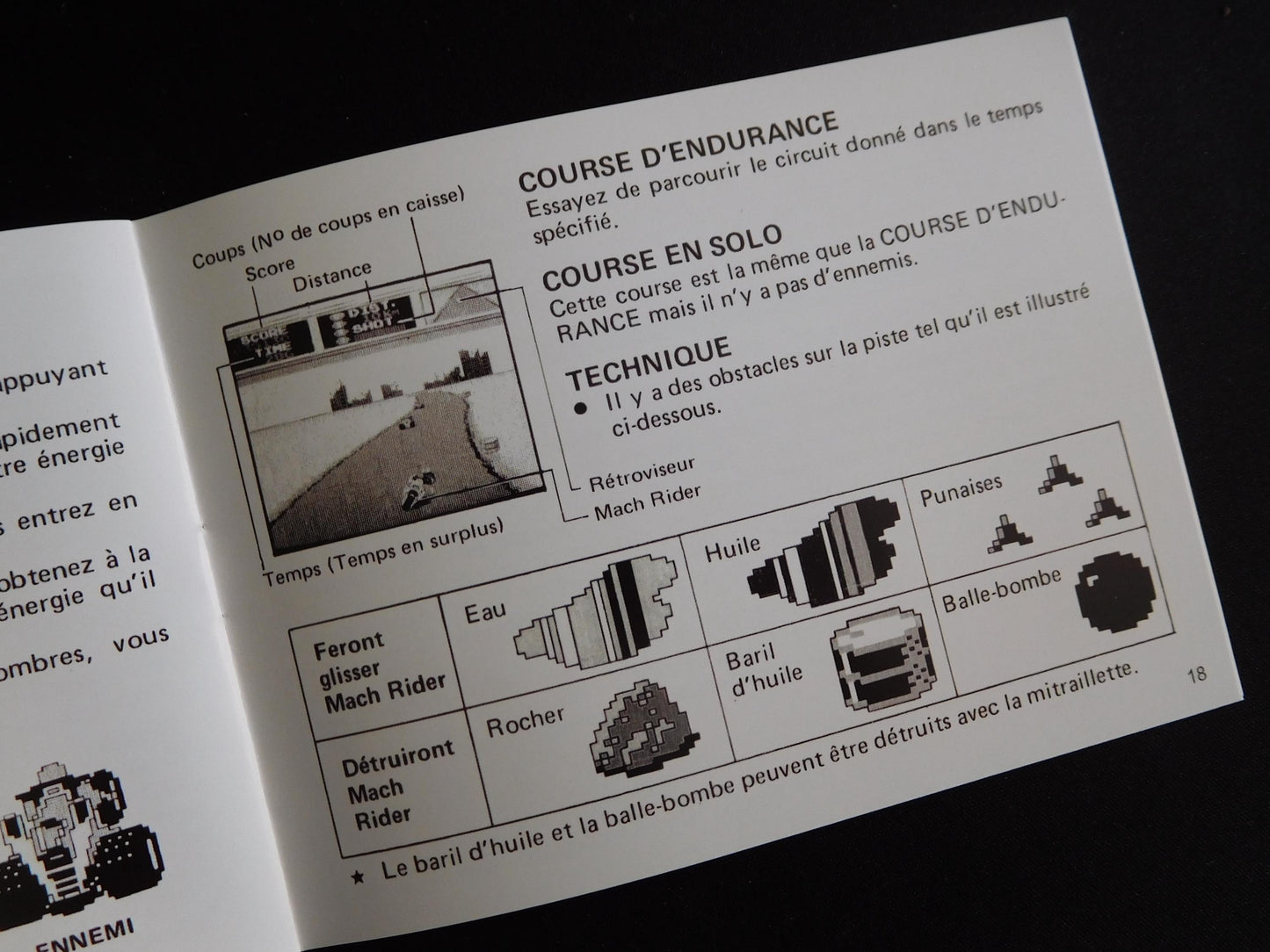 Notice Mach Rider - ASD - NES - Français/Anglais -