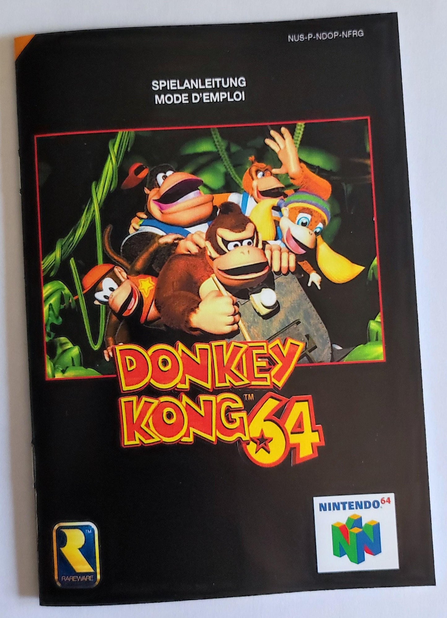 Notice Donkey Kong 64 - N64 - Français