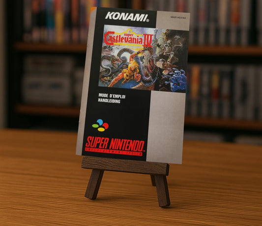 Notice Super Castlevania IV SNES - Français -