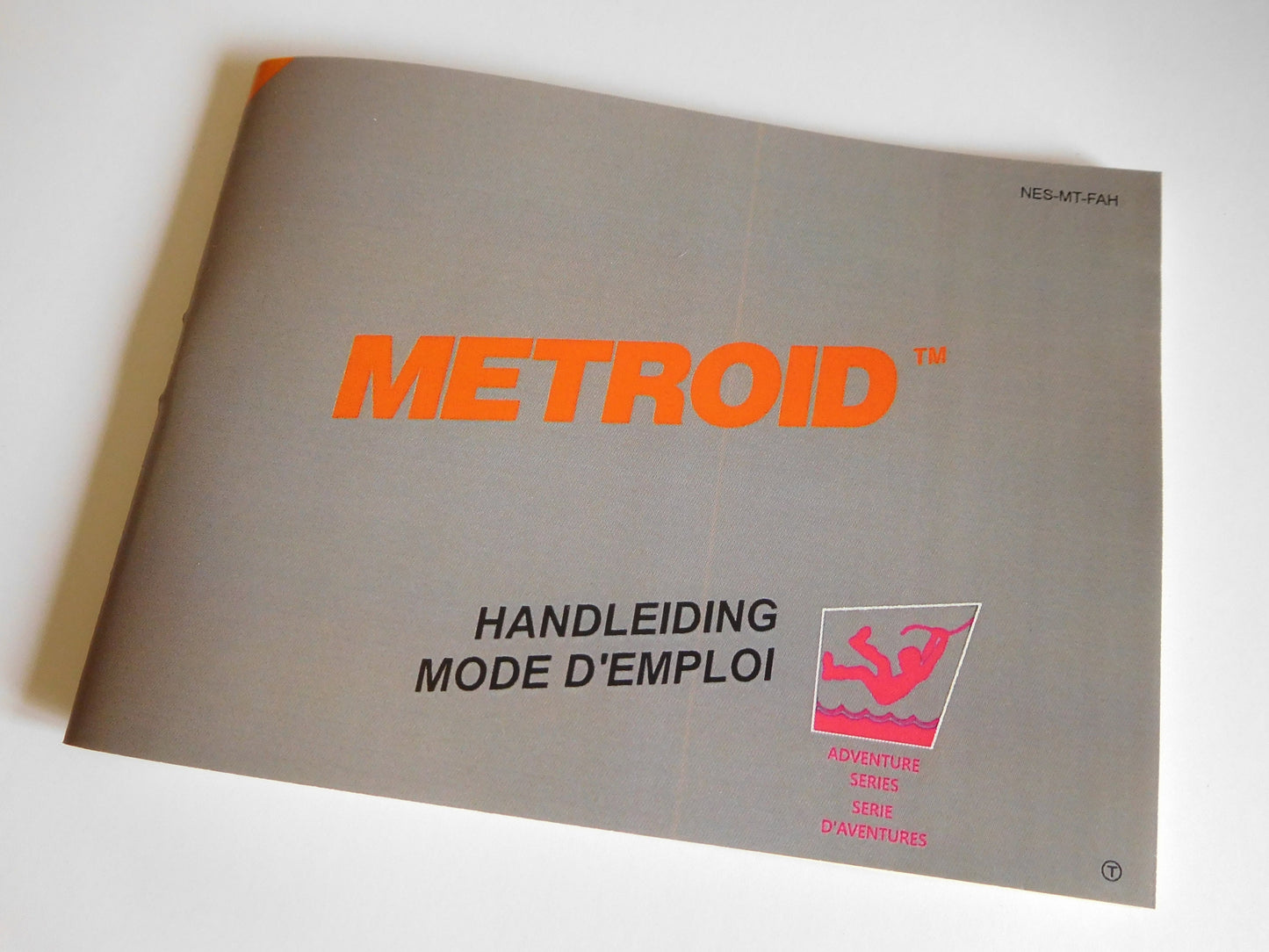 Notice Metroid - NES - Français / Néerlandais -