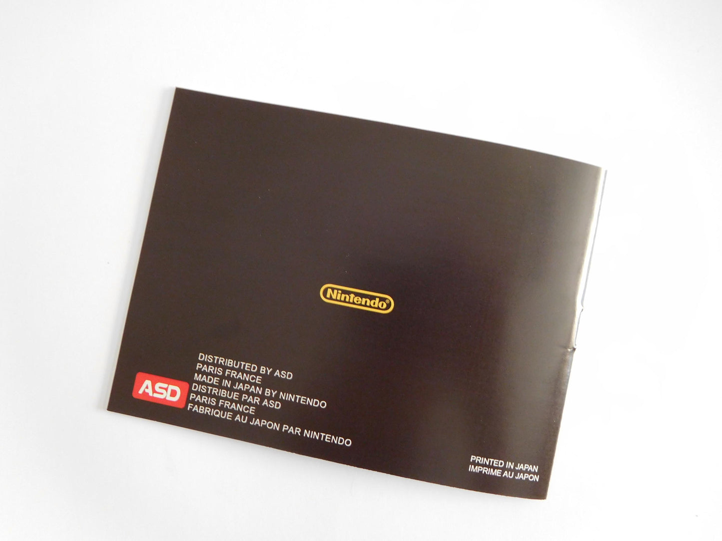 Notice Balloon Fight - ASD - NES - Français/Anglais -