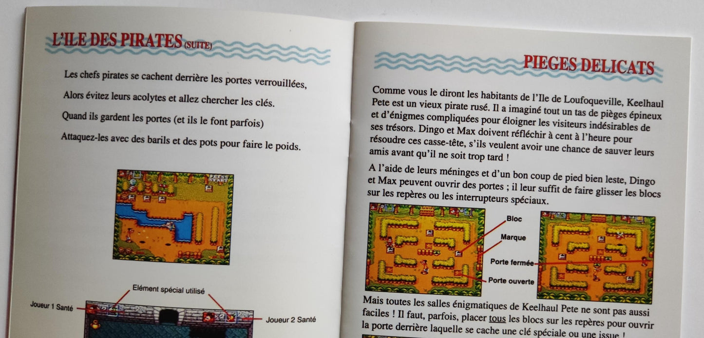 Notice Goof Troop SNES - Français -