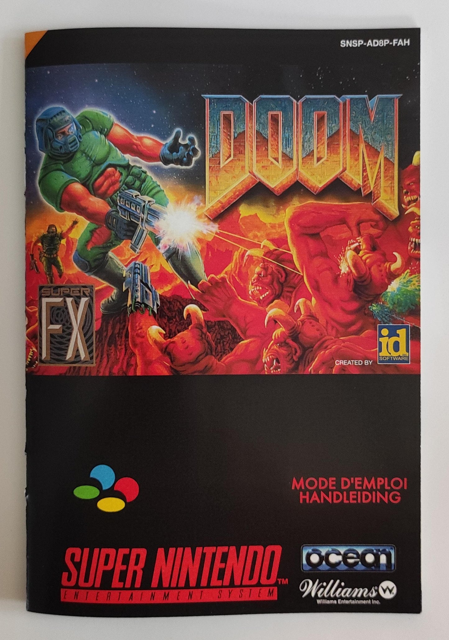 Notice Doom - SNES - Français -