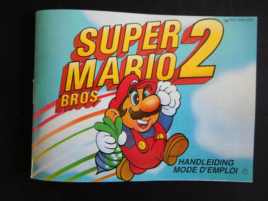 Notice Super Mario Bros. 2 - NES - Français / Néerlandais -