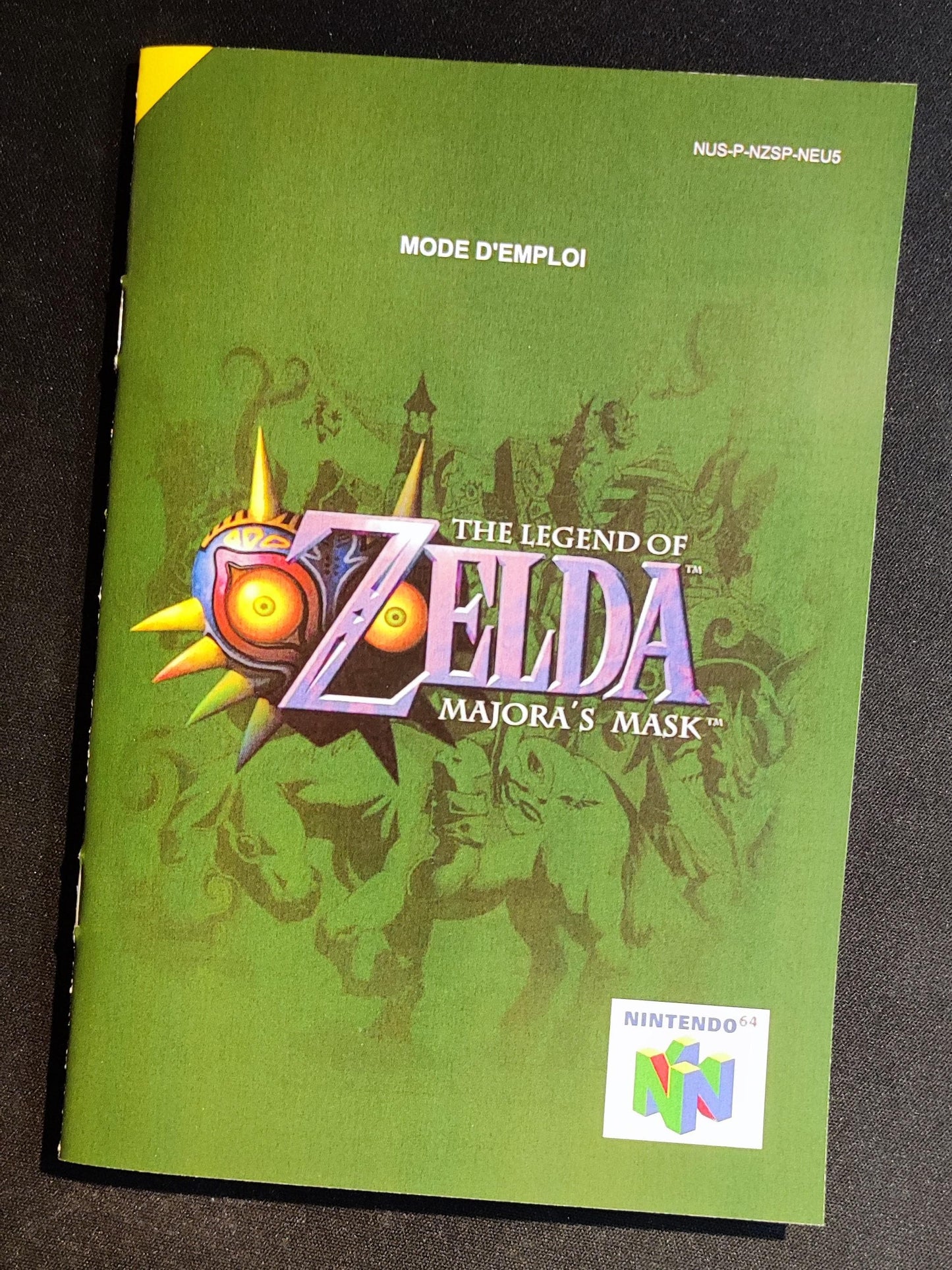 Notice The Legend of Zelda: Majora's Mask - N64 - Français -