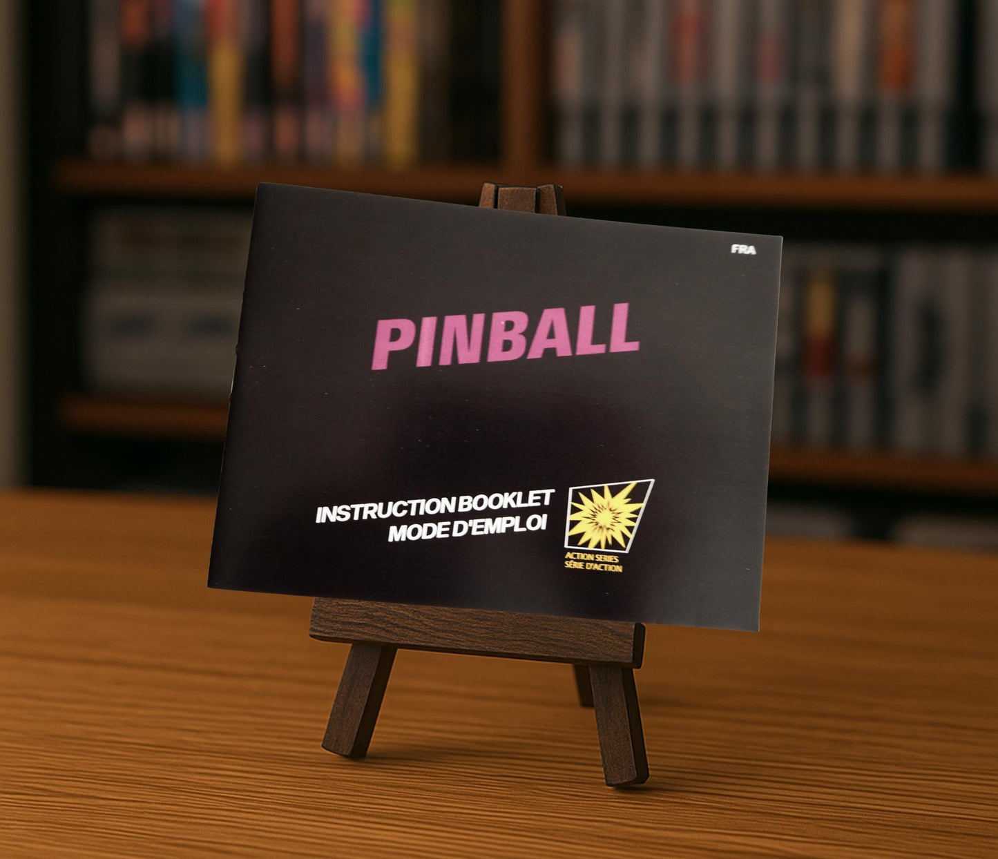 Notice Pinball - ASD - NES - Français/Anglais -