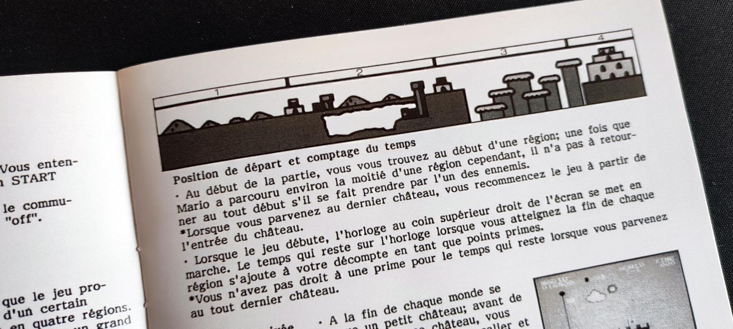 Notice Super Mario Bros. - NES - Français -