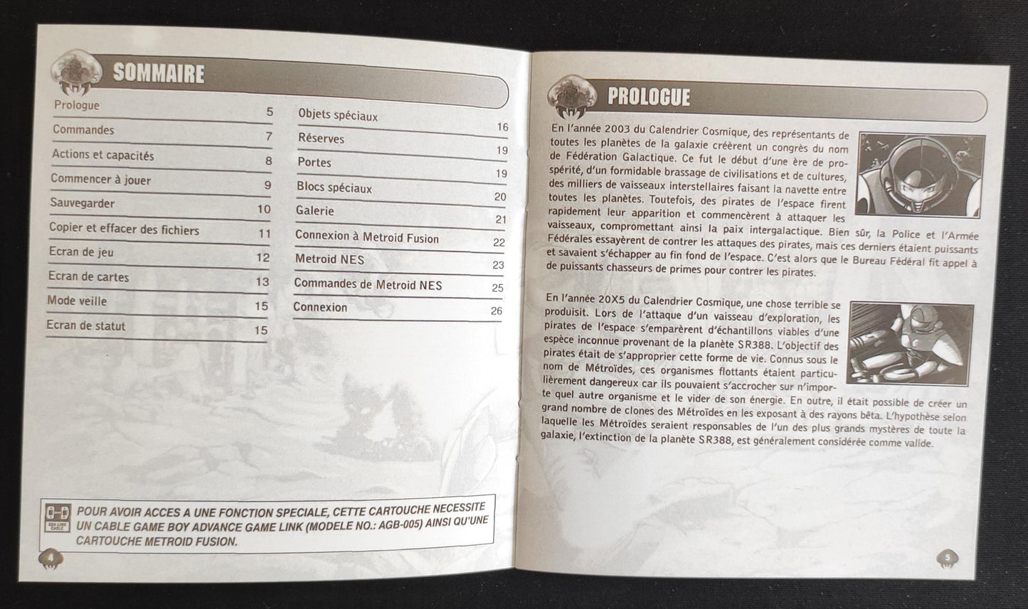 Notice Metroid: Zero Mission - Game Boy Advance - Français -