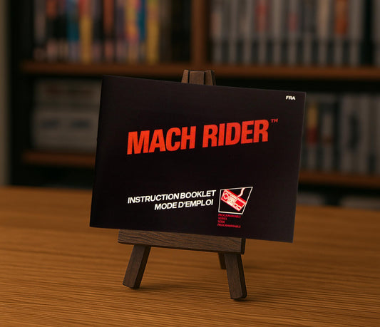 Notice Mach Rider - ASD - NES - Français/Anglais -