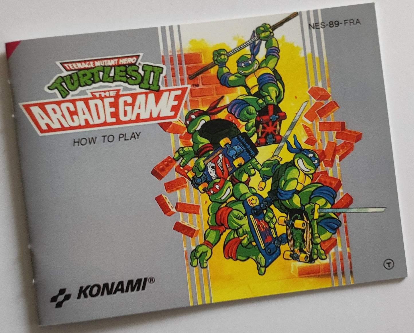 Notice Teenage Mutant Hero Turtles II: The Arcade Game NES - Français -