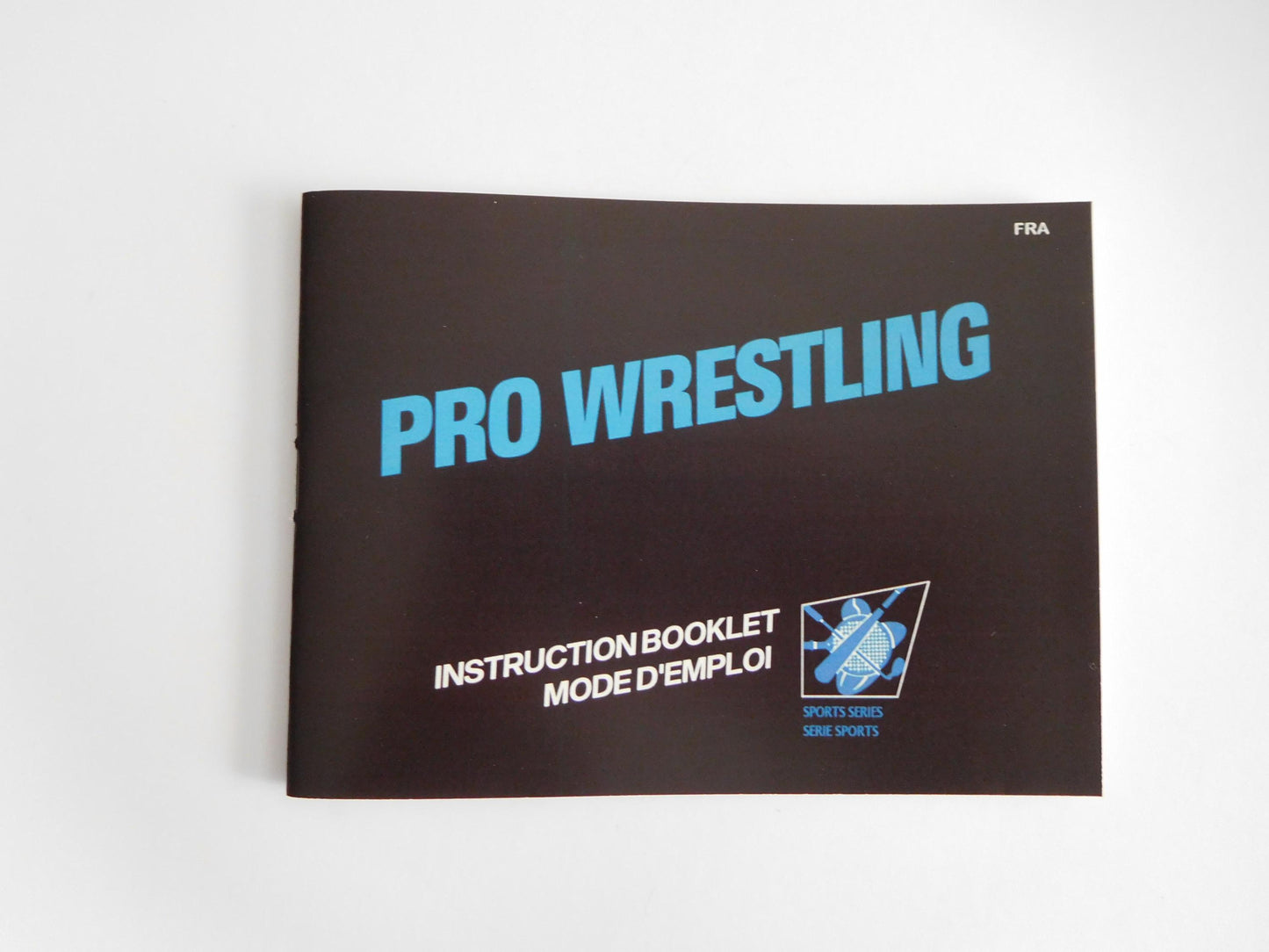 Notice Pro Wrestling - ASD - NES - Français/Anglais -