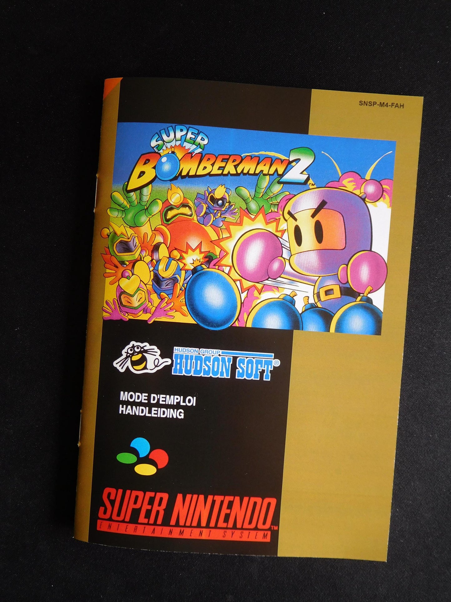Notice Super Bomberman 2 - SNES - Français -
