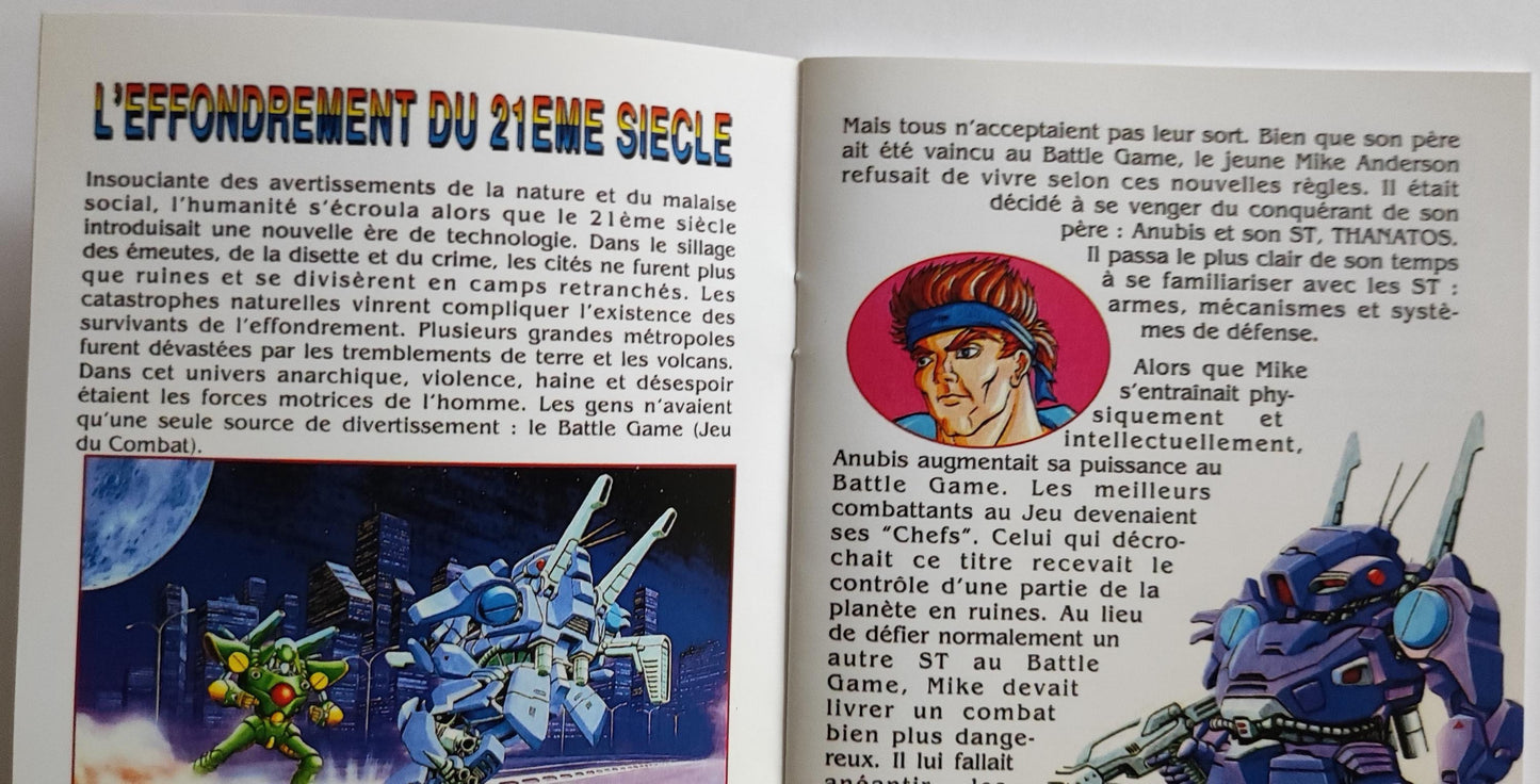 Notice Battleclash SNES - Français -