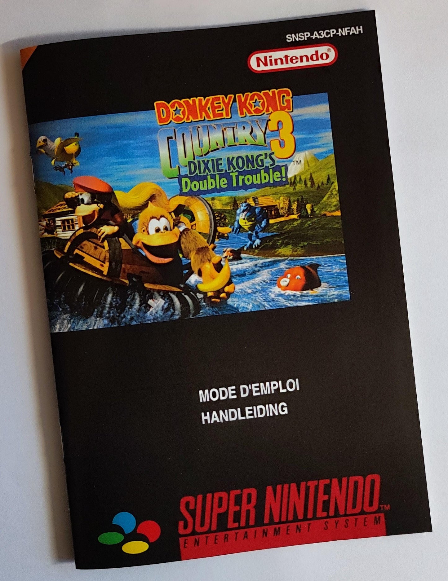 Notice Donkey Kong Country 3: Dixie Kong's Double Trouble! SNES - Français -