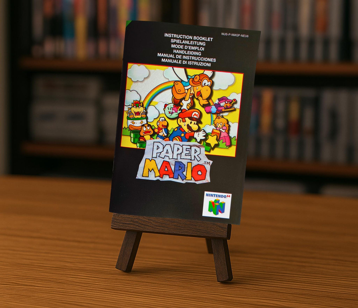 Notice Paper Mario - N64 - Français -