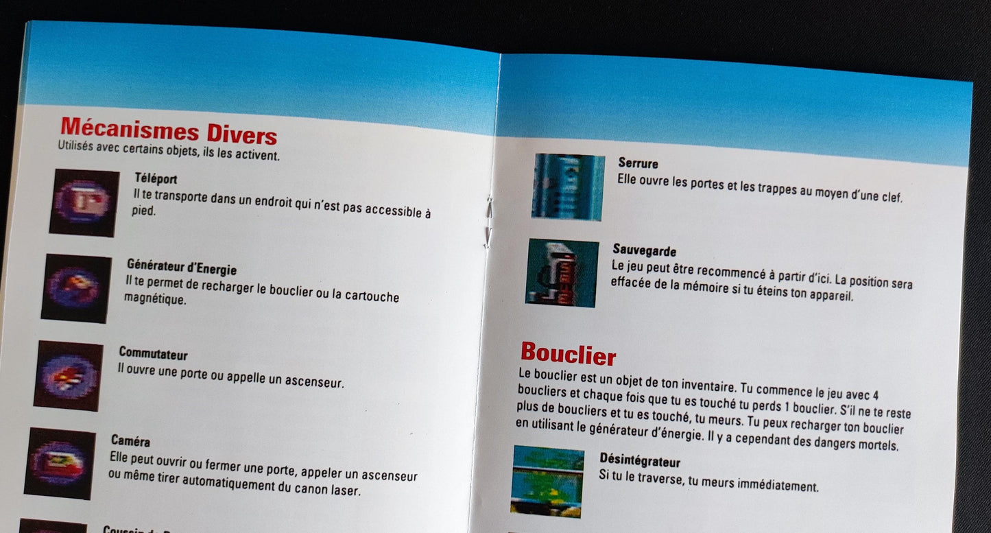 Notice Flashback - SNES - Français -