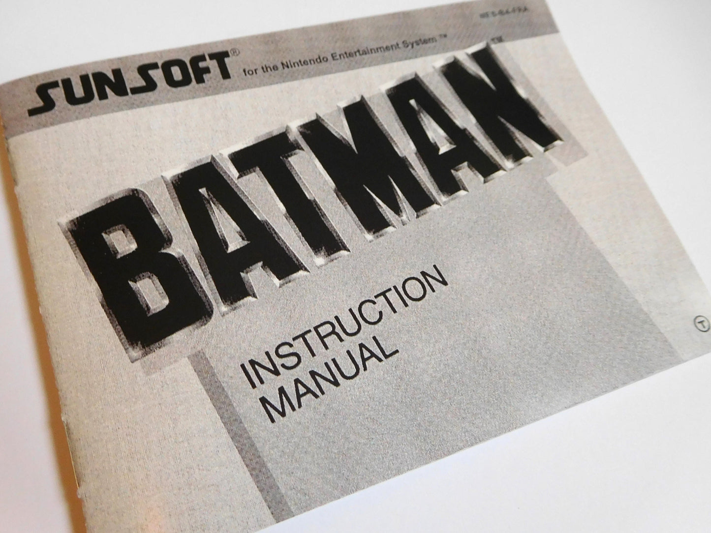 Notice Batman: The Video Game NES - Français -