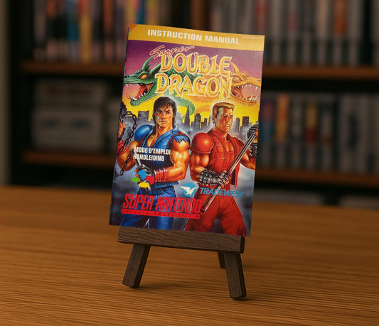 Notice Super Double Dragon SNES - Français -