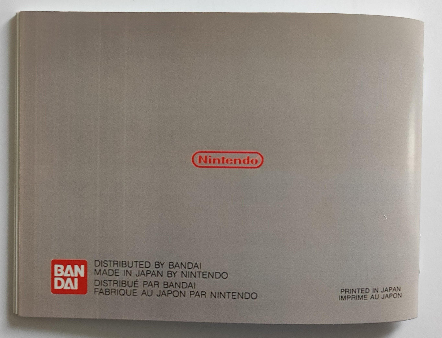 Notice Kid Icarus - NES - Français / Néerlandais -