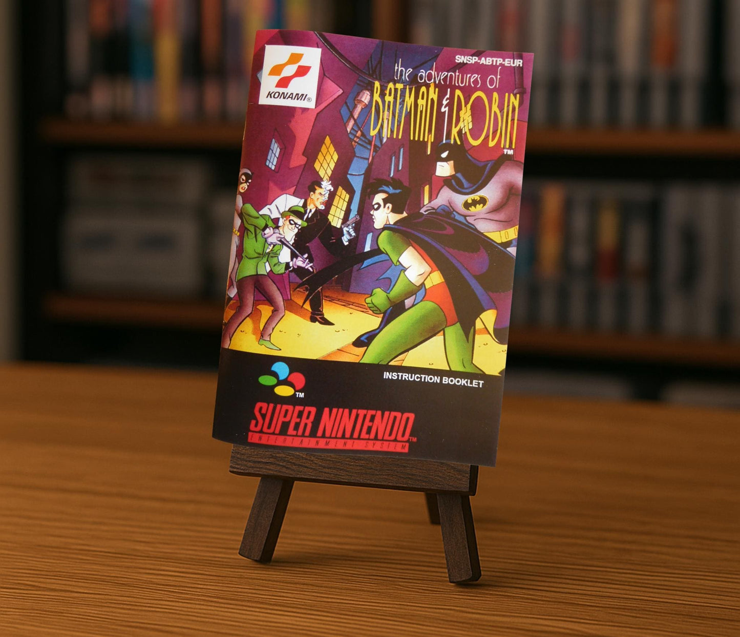 Notice The Adventures of Batman & Robin - SNES - Français -