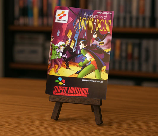 Notice The Adventures of Batman & Robin - SNES - Français -