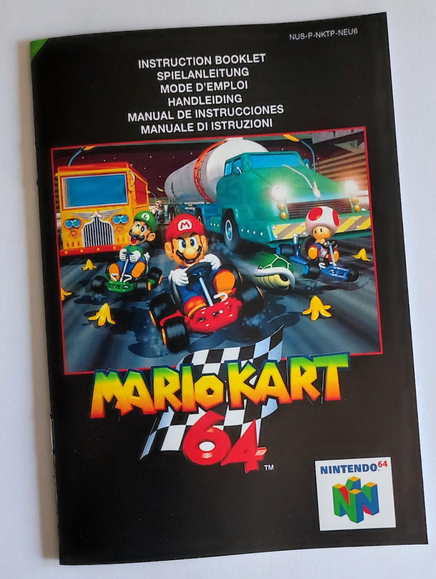 Notice Mario Kart 64 - N64 - Français
