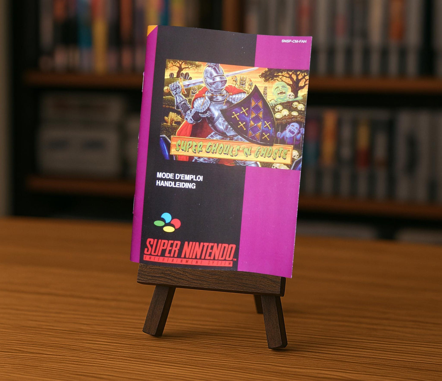 Notice Super Ghouls 'n Ghosts SNES - Français -