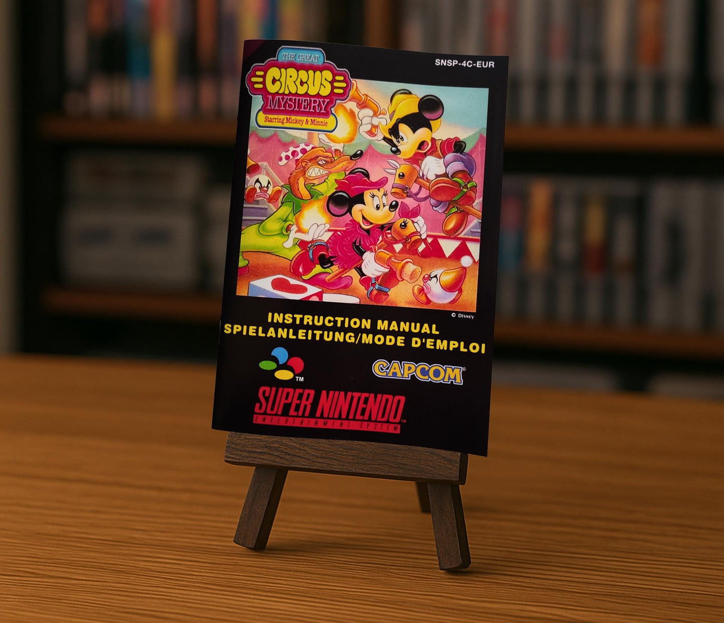 Notice The Great Circus Mystery starring Mickey & Minnie - SNES - Français -